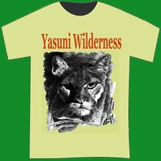Shiripuno Lodge ~ Amazon Puma T-Shirt. 